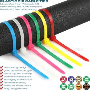 China Adjustable Plastic Cable Ties 80-1020mm Length, Self-locking Versatile Cable Zip Ties 2.5-12mm Width for Wire Harness supplier