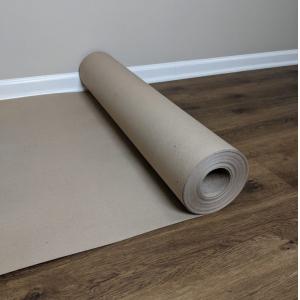 China Protective Paint Floor Cover , Temporary Construction Floor Protective Paper supplier