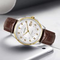 China Automatic Date Full Screw Stainless Steel Mens Watches PT5000 Mechanical on sale