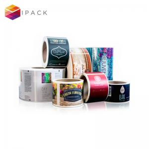 80g CMYK Color Printed Adhesive Labels For Cosmetics Gift