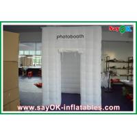 China Inflatable Photo Studio Oxford Cloth Inflatable Photo Booth With Led Lighting For Taking Pictures on sale