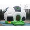 Outdoor Kids Party Time Football Inflatable Bouncy Castle with 0.55mm pvc