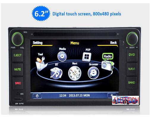 Car Stereo for Toyota RAV4 Hilux Land Cruiser Prado Camry Corolla GPS Navi