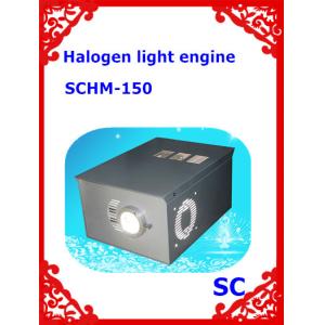 China Motor leve ótico fibra nova do halogênio do alogenuro do metal do tamanho 150w do poder superior do serie da mini para a iluminação ótica da fibra supplier