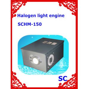 China New serie high power Mini size 150w metal halide halogen fiber optical light engine for fiber optical lighting supplier