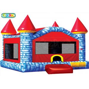 China Castle Adult Size Bounce House / Commercial Bouncy Castle Fire - Resistant supplier