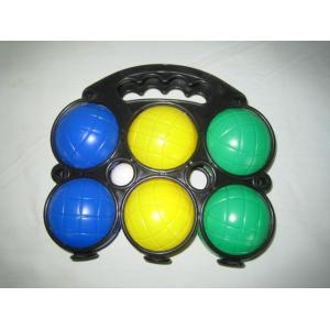 6 Plastic Ball Bocce , Petanque set, Boules Set,petanque set