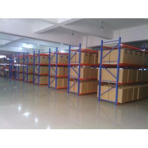 China Cold Rolled Steel Commercial Shelf Rack 1350mm High Powder Coating Surface supplier