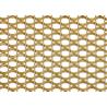 China Light Brass Color Decorative Architectural Woven Mesh For Hall Screen Parition wholesale