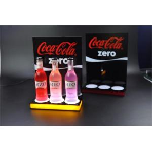 China LED acrylic liquor bottle display with whole sale price supplier