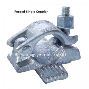 Forged Scaffolding single coupler / ladder scaffolding pipe couplers