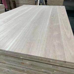 China Modern Design Paulownia Straight Panels for Home Office Furniture and Decorative Boards supplier