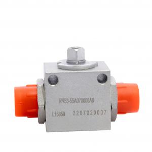 China Thread Straight Hydraulic Ball Valve High Pressure Cut-Off Valves supplier