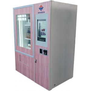 China Red Wine Automatic Vending Machine With 22 Advertising Touch Screen And Elevator supplier