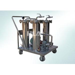 China Cozinhando o controle portátil do tela táctil do PLC do carro do filtro de óleo do purificador portátil do óleo lubrificante supplier