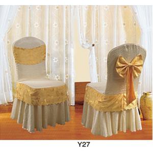 China Chair Design Cheap Soft Dine Hotel Banqet Wedding Chair Covers table cloth (Y-27) supplier