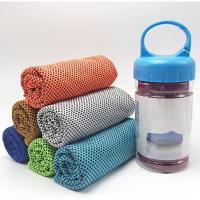 China Plain Stay Cool Microfiber Cooling Towel Reusable Microfiber Chill Towel on sale