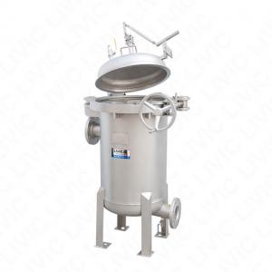 China Qic - Lock Stainless Steel Filter Housing , Water Filter Housing For Waste Water Filtration supplier