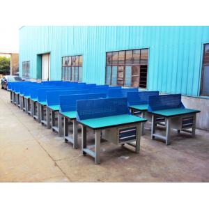 China Custom Steel Construction Industrial Work Benches With Hardwood Fireproofing Board supplier