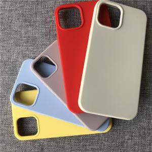 China Apple Iphone Mobile Phone Silicone Cases multicolor anti shock With Logo supplier