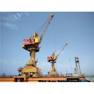 China Mobile Floating Dock Portal Crane Pedestal Harbour Marine Crane Customized supplier