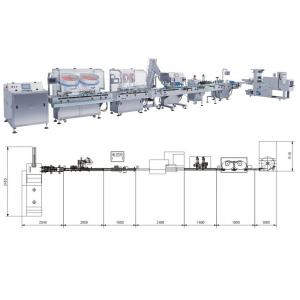 Automatic Capsule Tablet Counting Machine Bottling Production Line
