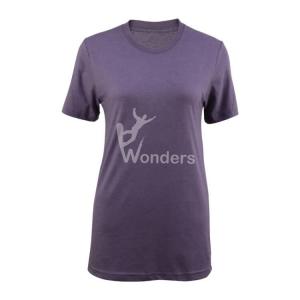 Womens Cotton Breathable Sports T Shirts Crew Neck