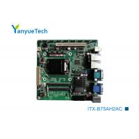 China ITX-B75AH2AC Motherboard Gigabyte Mini Itx Intel PCH B75 Chip 10 COM 12 USB PCI Slot on sale