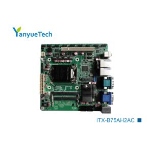 China Entalhe do PCI de COM 12 USB da microplaqueta 10 de Mini Itx Intel PCH B75 da giga byte do cartão-matriz de ITX-B75AH2AC supplier