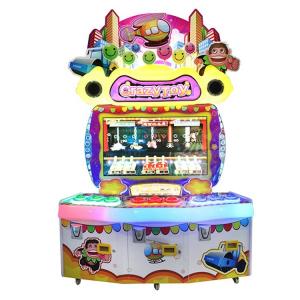 Crazy Toy City Coin Pusher Arcade Redemption Game Machine For Amusement Park