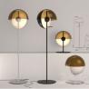 Glass Globe Modern Floor Lamps , Theia Mathias Hahn Uplighter Floor Lamp