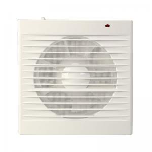 Ultra Quiet Wall Mounted Bathroom Exhaust Fan with LED Light and Plastic Material