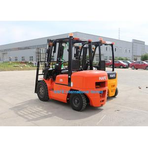China OEM 3.5T Warehouse Forklift FD35 , Diesel Operated Forklift 2 Stage 4m Mast supplier