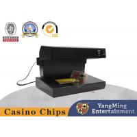 China Classic Black UV Purple Light Poker Chip Banknote Money Detector on sale