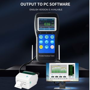 China Easy To Operate Portable Hardness Tester Compact Ultrasonic Hardness Tester Impact Resistant wholesale