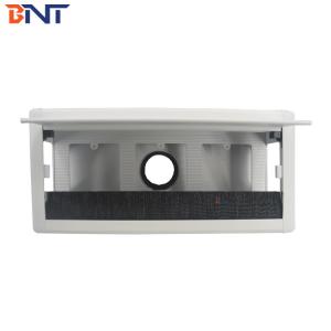 aluminum hatch cover/computer desk cable management wire grommet box