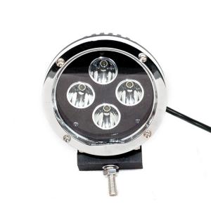 China 40 Watt 30 Volt 5.5 Inch Round Car LED work light Headlights Black Aluminum Housing supplier