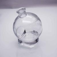 China Super Flint Sphere Glass Bottle 500ml 5000ml Cooper Field For Vodka Whiskey on sale