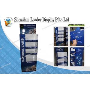 China Light Weight Cosmetic Corrugated Cardboard Display Stands , Retail Display Racks supplier