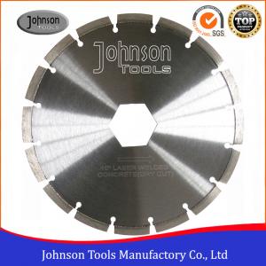 China High Precision Diamond Concrete Saw Blades With 16mm , 20mm Center Hole supplier