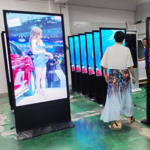 China 55 inch indoor lcd panel 85 inch lcd screen 100 inch touch screen HD display android totem advertisement digital signage supplier
