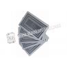 India Cocrtaie Black / Red Playing Paper Side Marked Magic Cards for Poker