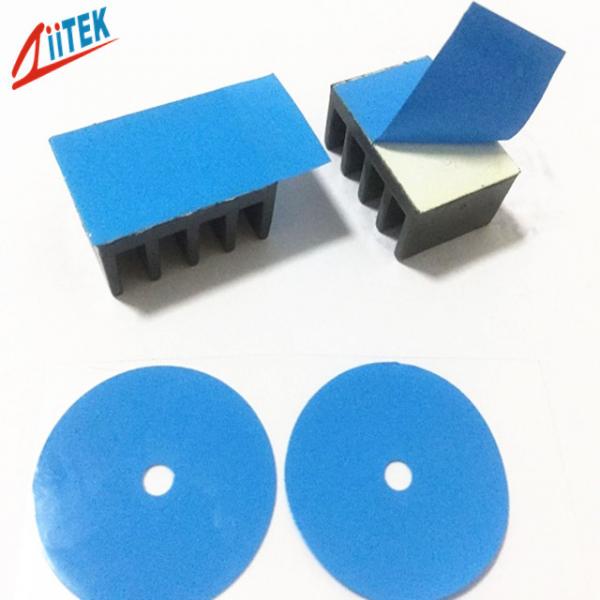 -50 - 陶磁器の満たされたシリコーン エラストマー0.9 W/MKが付いている180℃継続使用の臨時雇用者のアクリルの熱粘着テープ