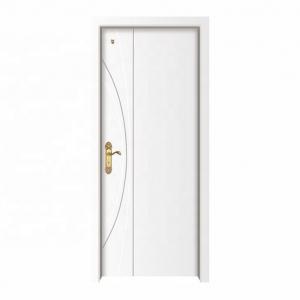 Single Sliding Solid Wood Flush Doors 90cm Waterproof Anti UV Termites