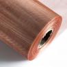 China 99.99% Purity Red Copper Wire Mesh , EMF Shielding Copper Woven Mesh wholesale