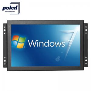 Polcd Industrial 10 Inch Capacitive Touch Monitor VGA Computer LCD Display Open Frame