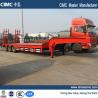 tri-axle tri-axle 40 ton semi low bed truck trailer