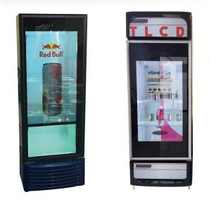 China Supermarket Transparent Lcd Screen For Cold Drink Frigerator Display supplier