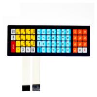 PET Plastic Silicone Membrane Keyboard Switch IP65 IP68 Plastic Drop Crystal