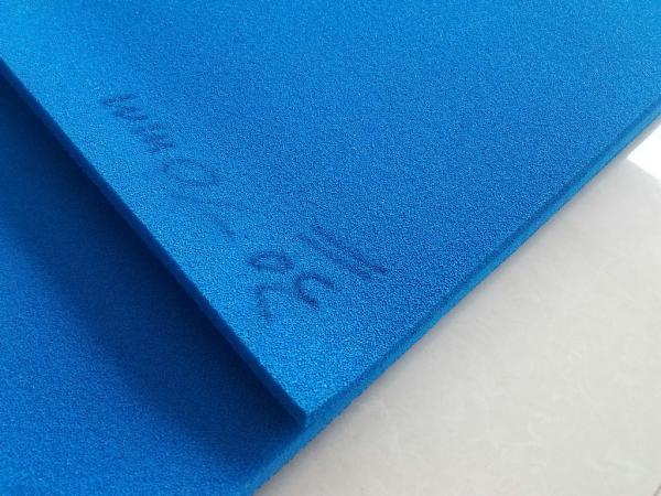 Heat Resistant Silicone Foam Rubber Sheet , Silicone Sponge Rubber Sheet